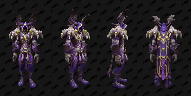 Void-Touched Reforged T2 Druid: Друид, Фиолетовый вариант 2