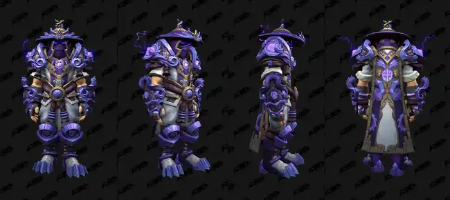 Void-Touched Reforged T2 Monk: Монах, Фиолетовый