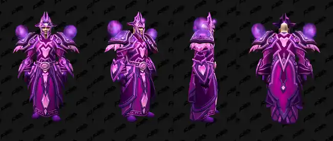 Void-Touched Reforged T2 Mage: Маг, Фиолетовый