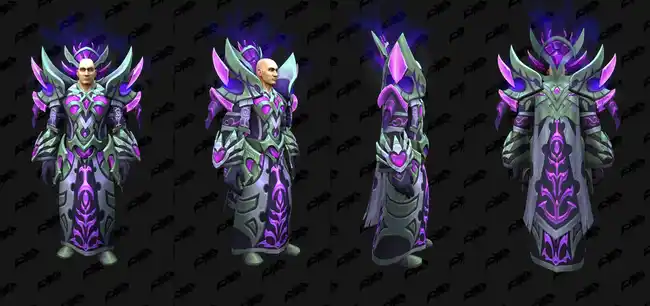Void-Touched Reforged T2 Priest: Жрец, Фиолетовый